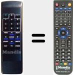 Télécommande pour remplacer NRF-500