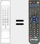 Télécommande pour remplacer MOD. 2037