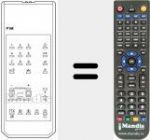 Télécommande pour remplacer P 1 M