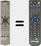 Télécommande pour remplacer R-52C03