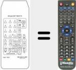 Télécommande pour remplacer RC 3