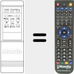 Télécommande pour remplacer RC 68
