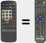 Télécommande pour remplacer PROFESSIONAL 200