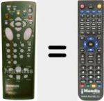 Télécommande pour remplacer RCT 2100