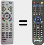 Télécommande pour remplacer RCT 311 DA1
