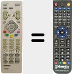 Télécommande pour remplacer RCT 311 DA2