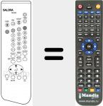 Télécommande pour remplacer RC 531