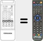 Télécommande pour remplacer 80389000