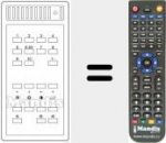 Télécommande pour remplacer T 719