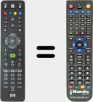 Télécommande pour remplacer RC1314619/00 (313922867342)