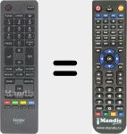 Télécommande pour remplacer HTR-A18H (398GRABD5NEHRQ)