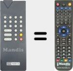 Télécommande pour remplacer 56521353