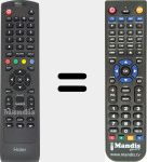 Télécommande pour remplacer 904-HRK86-10064