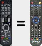 Télécommande pour remplacer GXGA