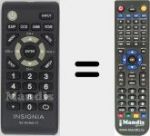 Télécommande pour remplacer NS-RC4NA-17