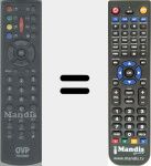 Télécommande pour remplacer RC5840