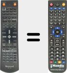 Télécommande pour remplacer PRC-129E