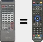 Télécommande pour remplacer RA-6