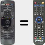 Télécommande pour remplacer XRB100 (RC288480101)
