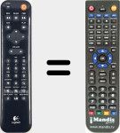 Télécommande pour remplacer REMCON1744