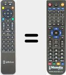 Télécommande pour remplacer REMCON2042