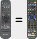 Télécommande pour remplacer SR-167