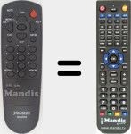 Télécommande pour remplacer SR2016