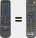 Télécommande pour remplacer SRC745