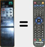 Télécommande pour remplacer RMT-235 (146384562)