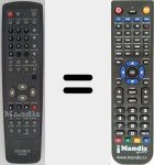 Télécommande pour remplacer SR-62A