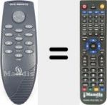 Télécommande pour remplacer 361041100