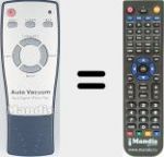Télécommande pour remplacer Auto Vacuum