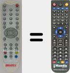 Télécommande pour remplacer BEN002
