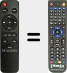 Télécommande pour remplacer Tapio V