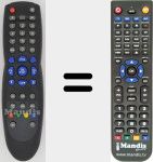 Télécommande pour remplacer Opentel005
