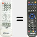 Télécommande pour remplacer REMCON1660