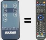 Télécommande pour remplacer REMCON1750
