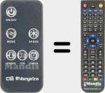 Télécommande pour remplacer REMCON2090