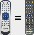Télécommande pour remplacer REMCON2109