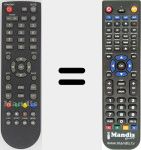 Télécommande pour remplacer REMCON1475