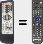 Télécommande pour remplacer SY-450