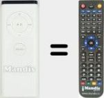 Télécommande pour remplacer A1156 (607-1231)