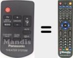 Télécommande pour remplacer N2QAYC000027