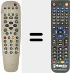 Télécommande pour remplacer REMCON1293