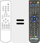 Télécommande pour remplacer REMCON1176