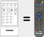 Télécommande pour remplacer 23120771