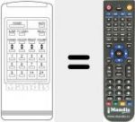 Télécommande pour remplacer REMCON1275