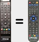 Télécommande pour remplacer AMI001