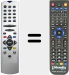 Télécommande pour remplacer REMCON1351