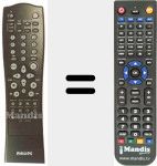Télécommande pour remplacer REMCON610